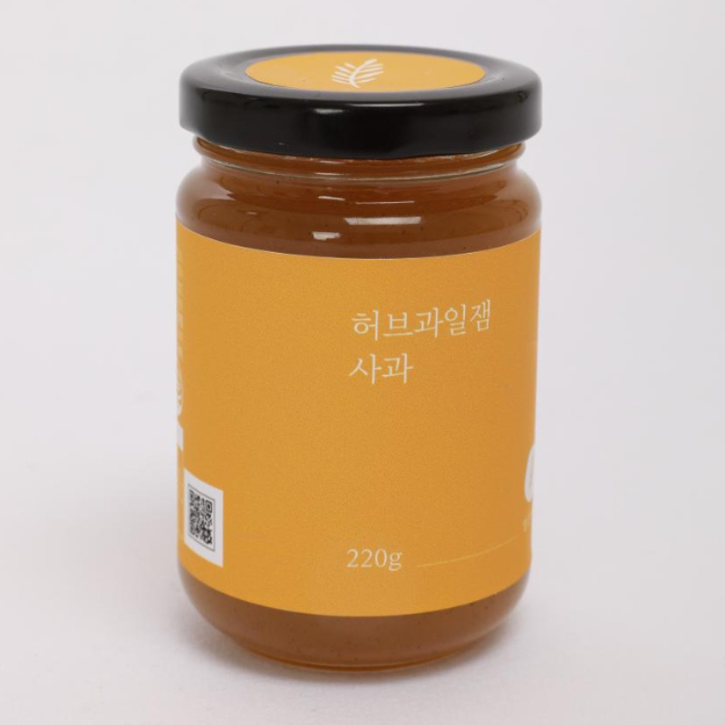 강원더몰,[라이브특가] 허브정원푸실 허브사과잼 220g