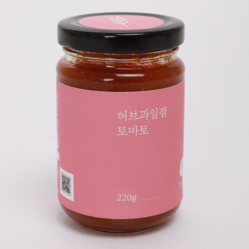 강원더몰,[라이브특가] 허브정원푸실 허브토마토잼 220g